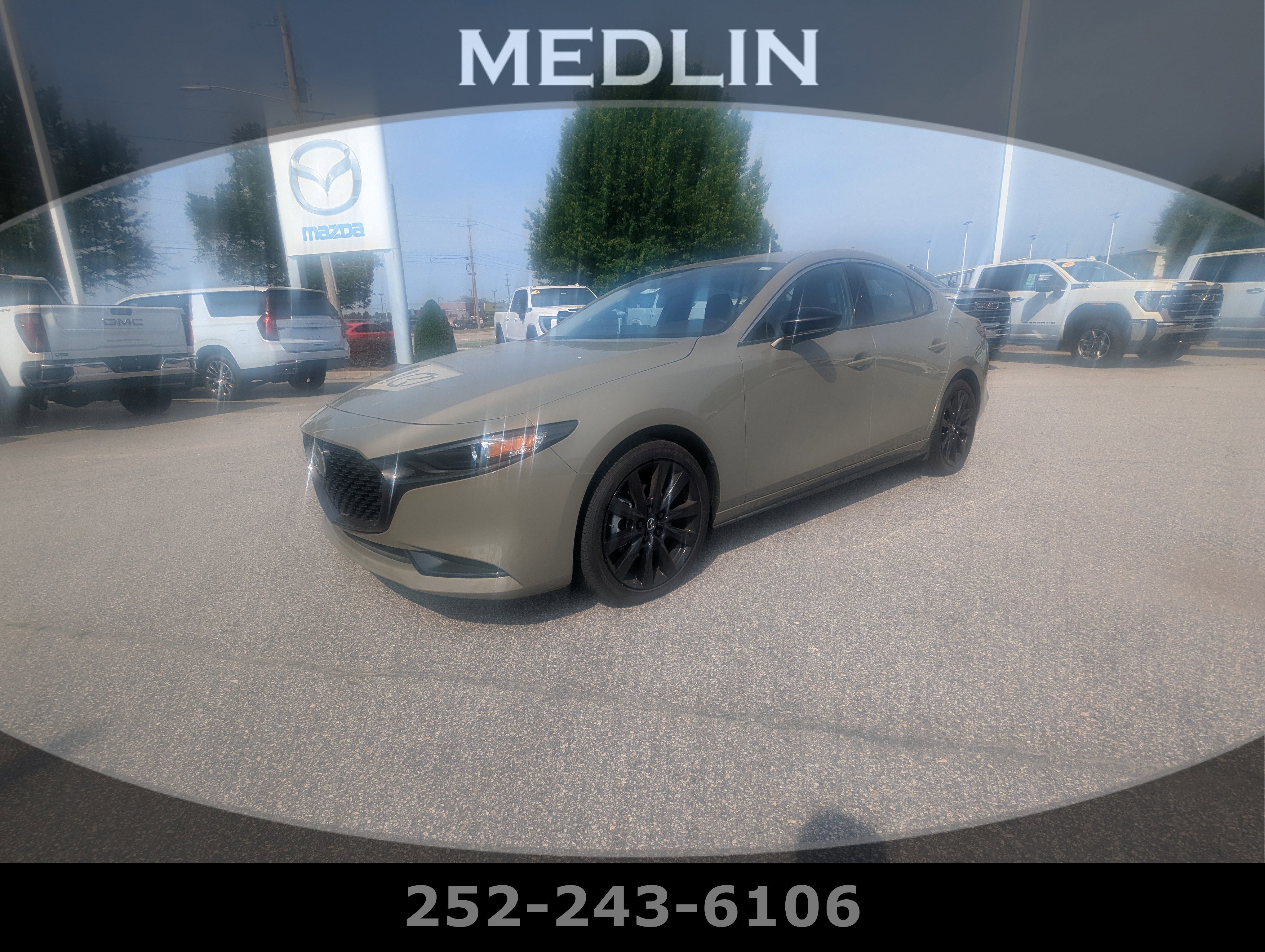Used 2025 Zircon Sand Metallic Mazda 2.5 Carbon Turbo image 1