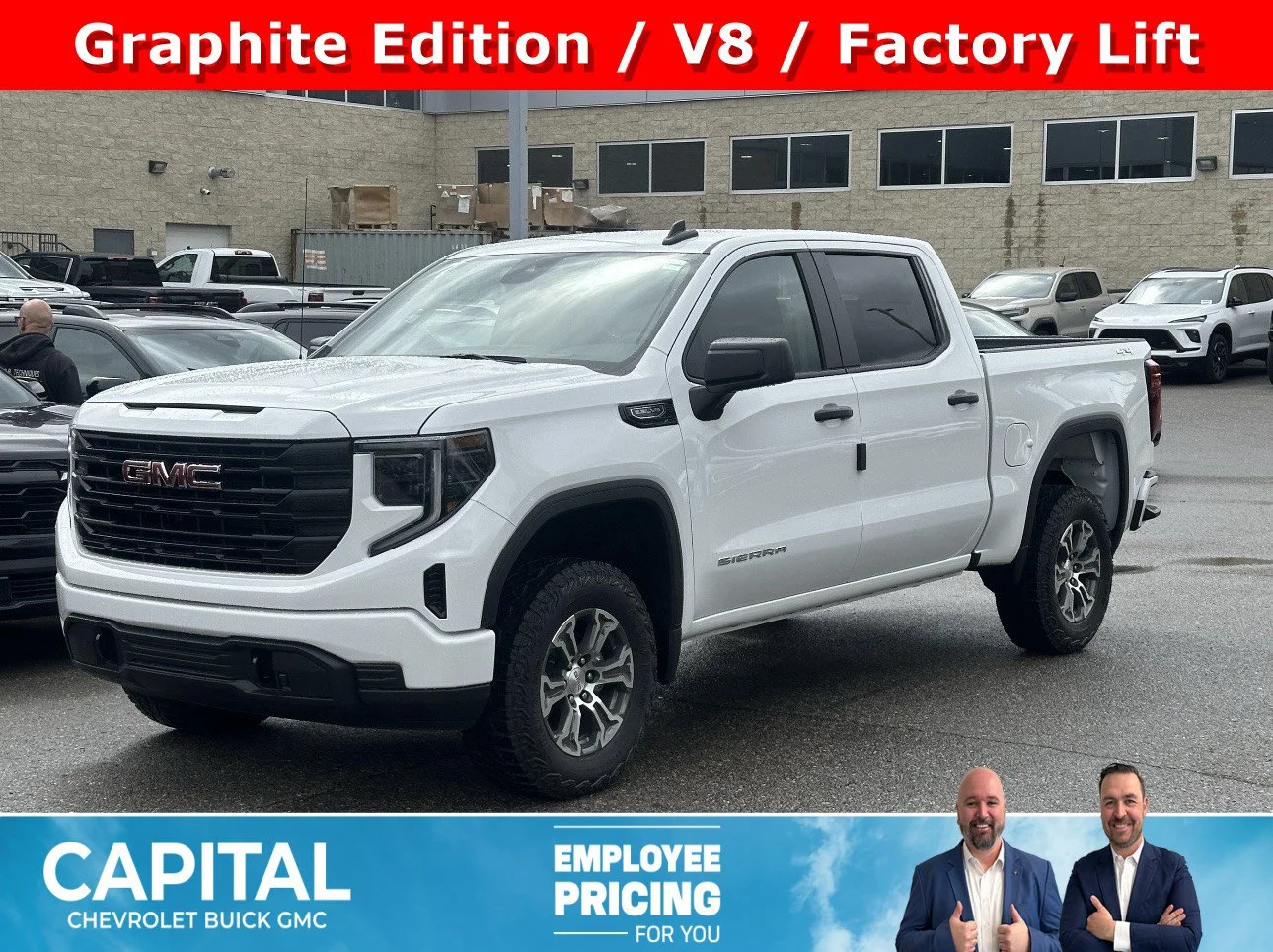 New 2026 Summit White GMC Pro image 1