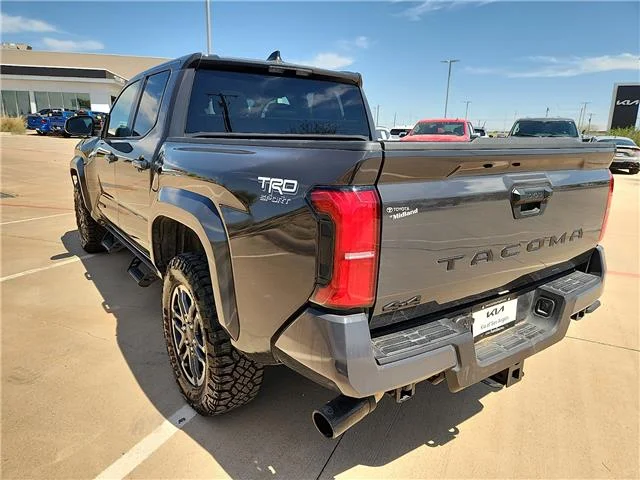 Used 2025 Gray Toyota TRD Sport 4x4 Double Cab 5 ft. box image 3
