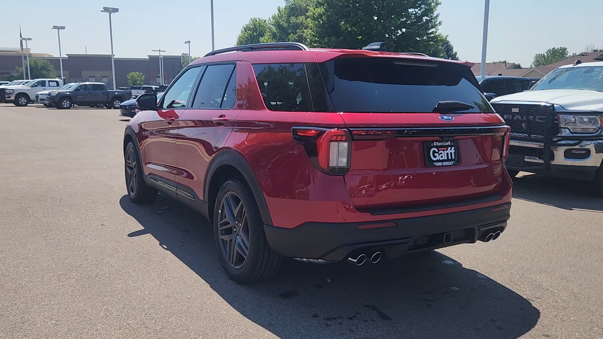 New 2026 Rapid Red Metallic Tinted Clearcoat Ford ST image 7