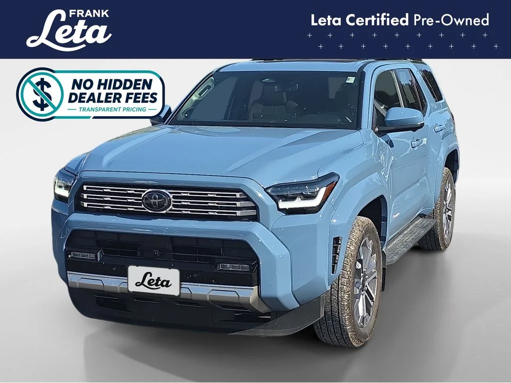 Used 2026 Blue Toyota Limited image 1