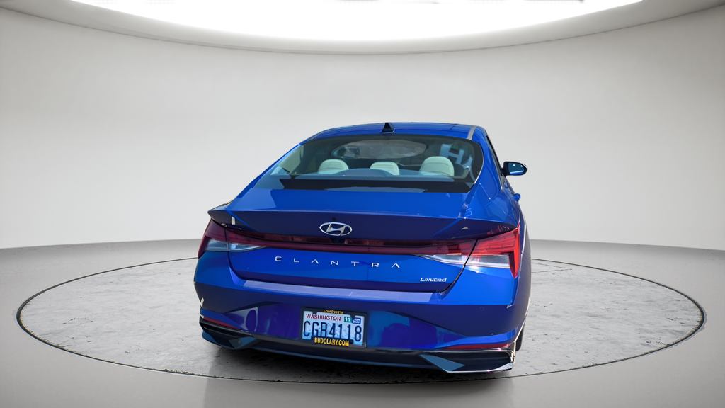 Used 2023 Intense Blue Hyundai Limited image 4