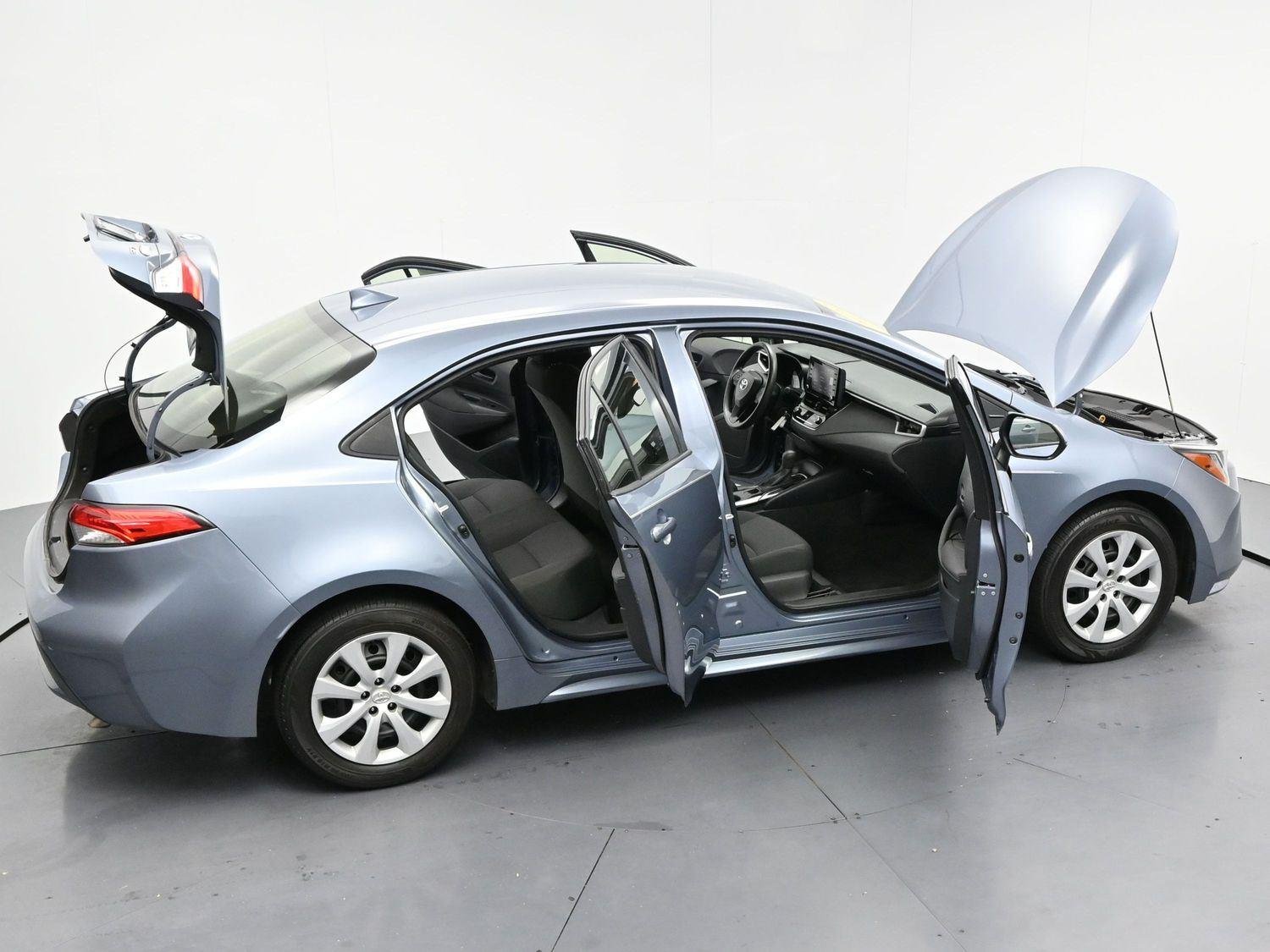 Used 2022 Celestite Gray Metallic Toyota LE image 35