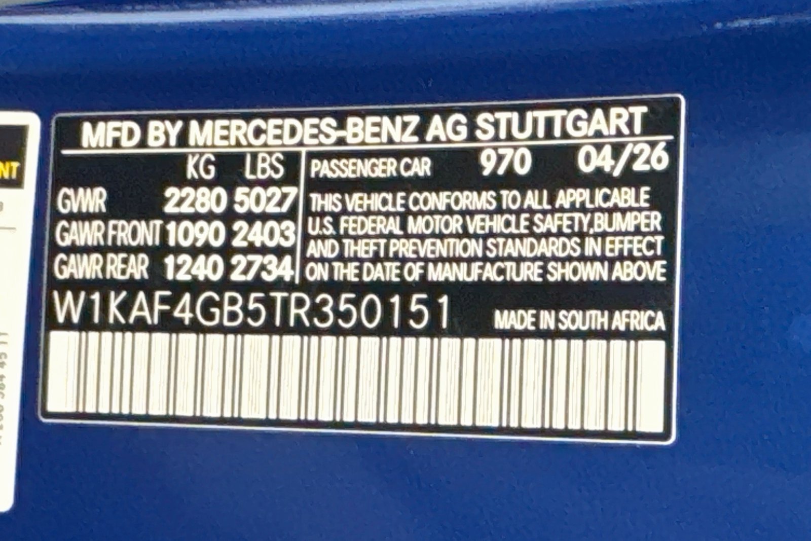 New 2026 Starling Blue Metallic Mercedes-Benz C 300 image 30