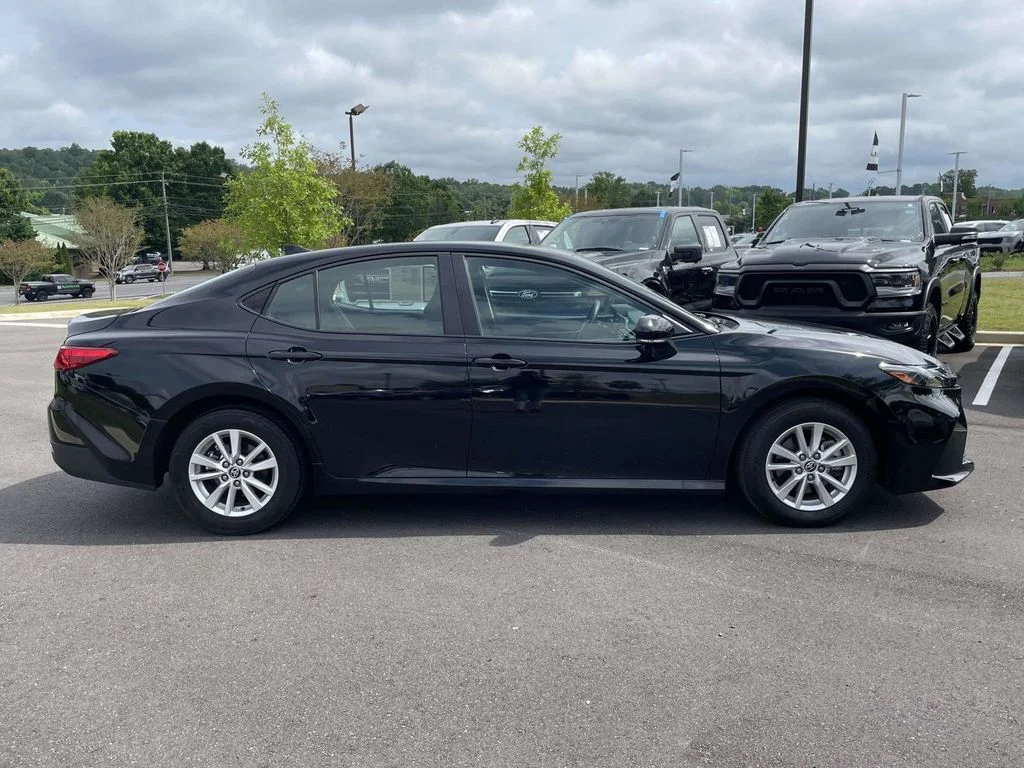 Used 2025 Black Toyota LE image 2