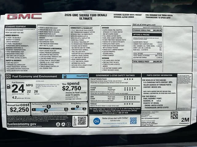 2026 GMC Sierra 1500 Denali Ultimate - Photo 21