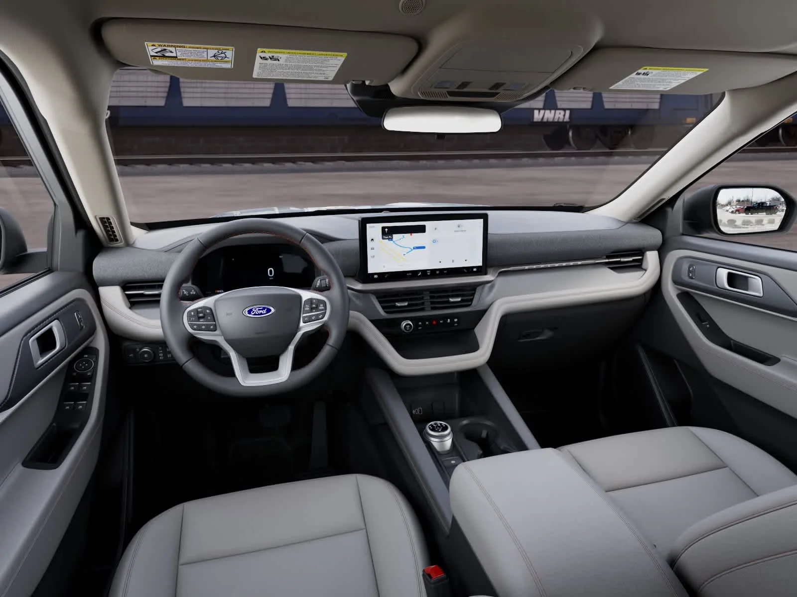 New 2027 Vapor Blue Metallic Ford Active image 9