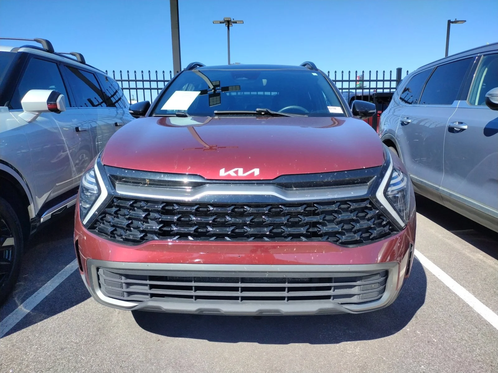 Used 2024 Red Kia X-Line image 1