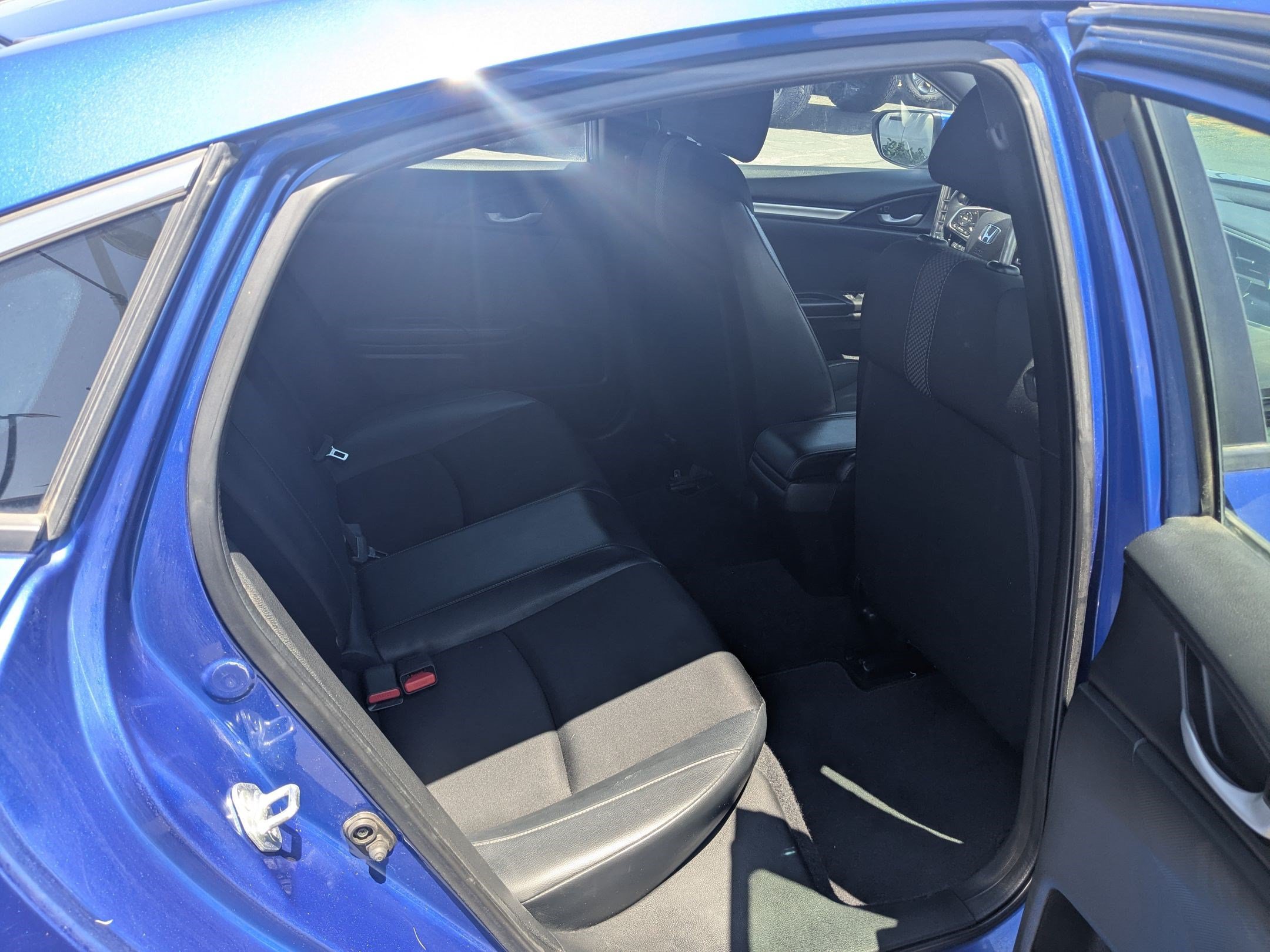 Used 2021 Aegean Blue Metallic Honda Sport image 28