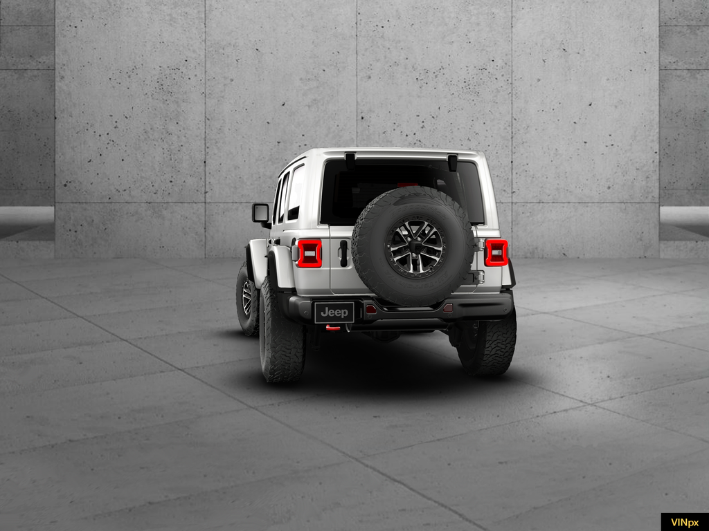 New 2026 Bright White Clear-Coat Exterior Paint Jeep Rubicon X image 12