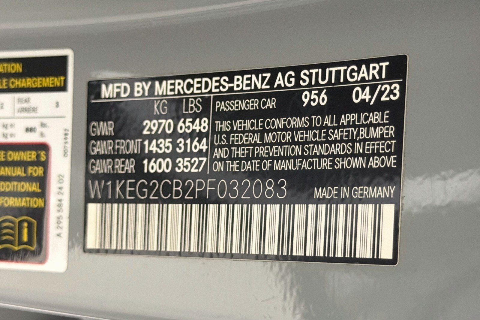 Used 2023 MANUFAKTUR Alpine Grey Mercedes-Benz EQE 500 image 25
