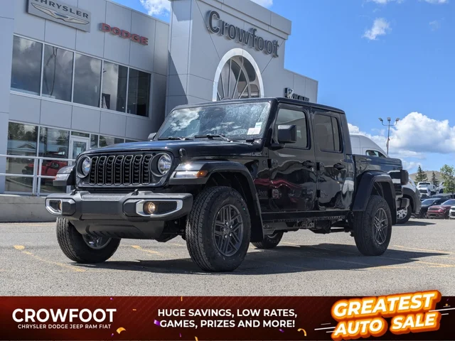 2026 Jeep Gladiator Sport S - - 4x4 - Convenience Grp - Max Tow Pkg - Safety Grp - HD Electrical Grp & More!