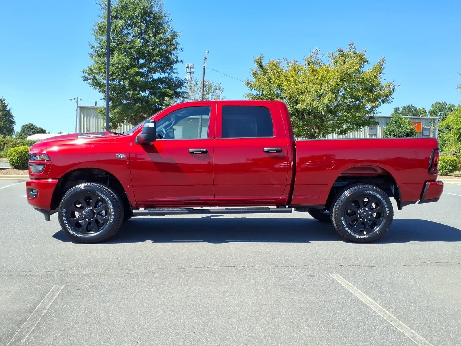 New 2027 Molten Red Pearlcoat RAM Black Express image 3