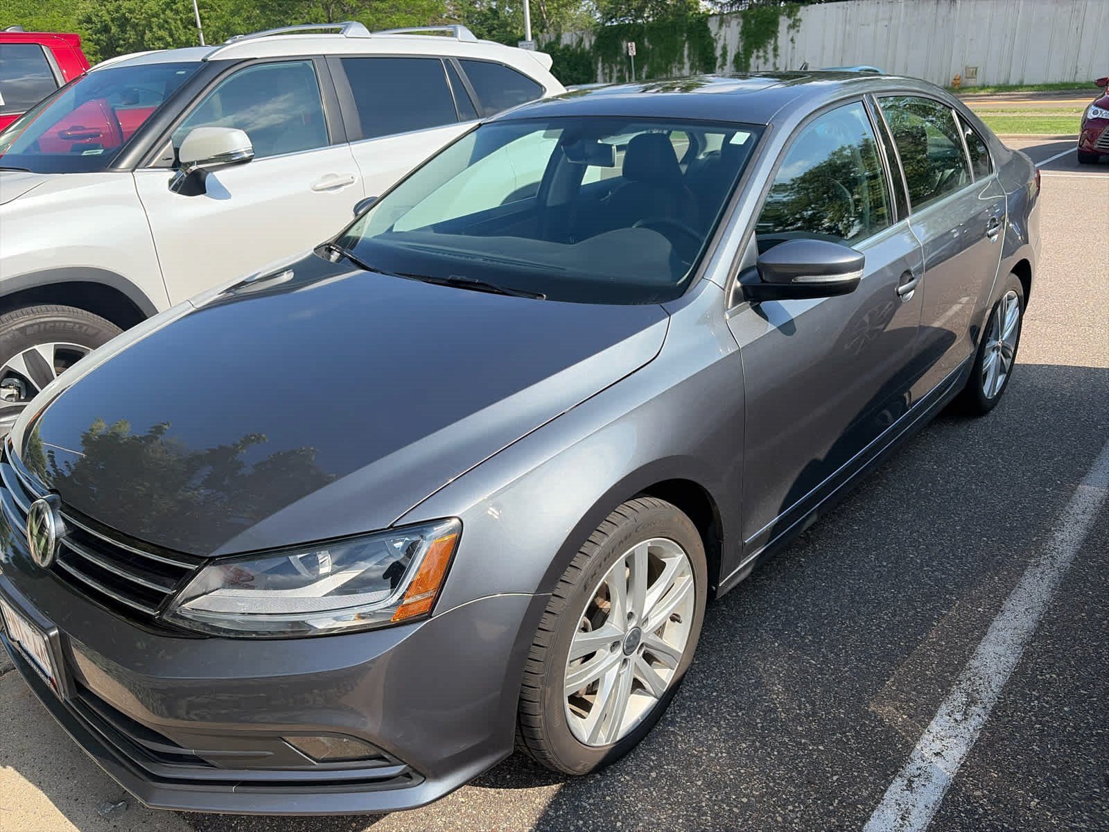 Used 2017 Platinum Gray Metallic Volkswagen 1.8T SEL image 7