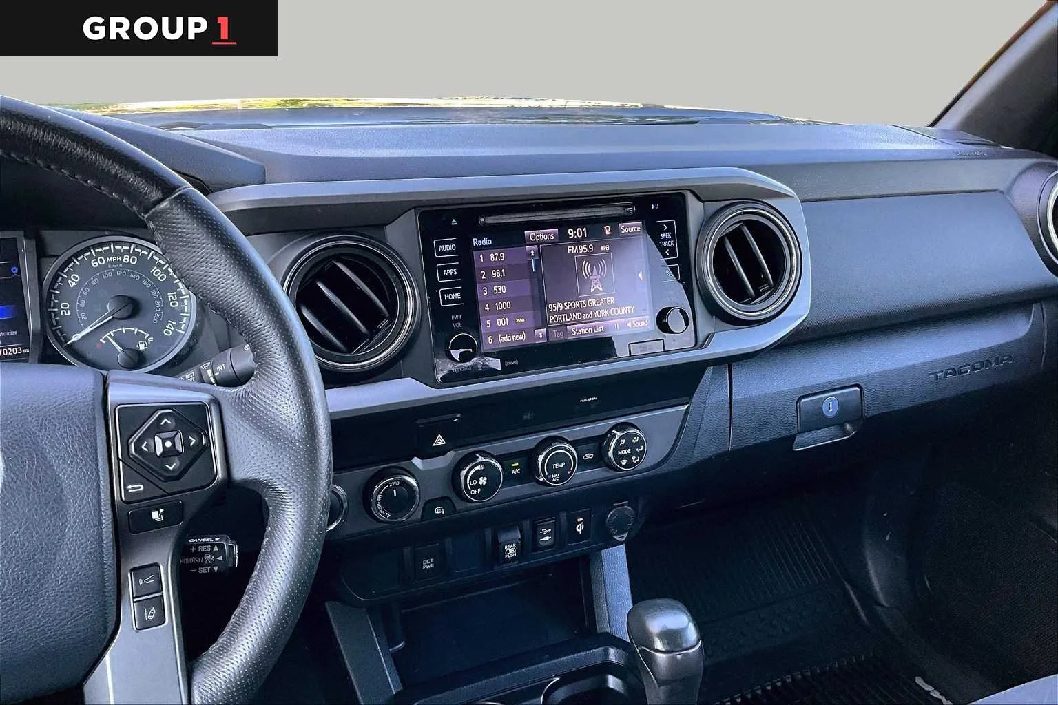 Certified Used 2019 Midnight Black Metallic Toyota TRD Off Road image 7