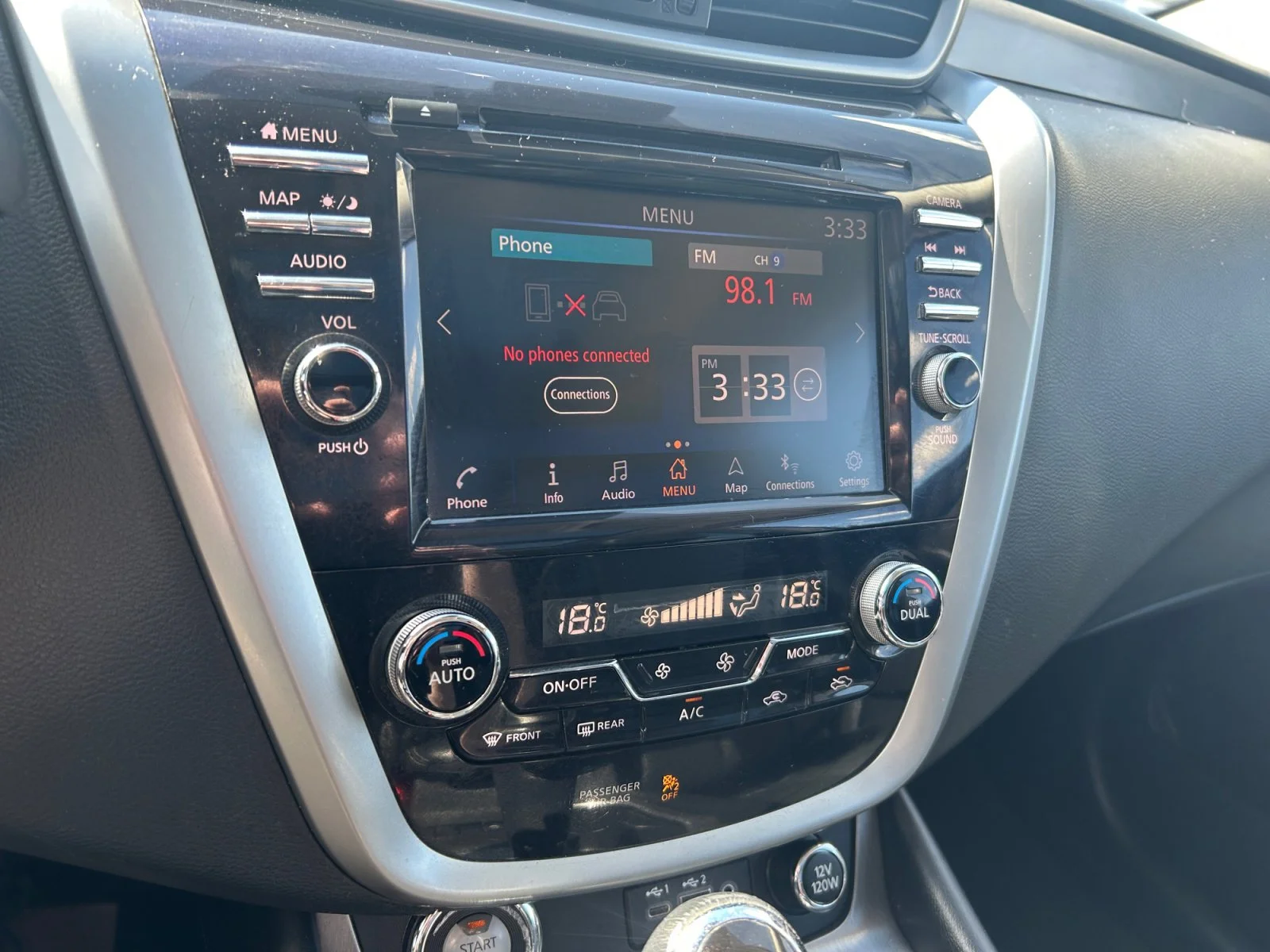 Used 2021 Boulder Grey Pearl Metallic Nissan Adaptive Cruise | Remote Start | Nav | 360 Cam | Pano Roof | Htd Steering Wheel | Park Assist image 25