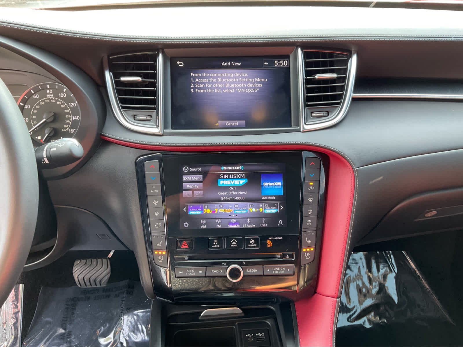 Used 2023 Dynamic Sunstone Red INFINITI SENSORY image 18
