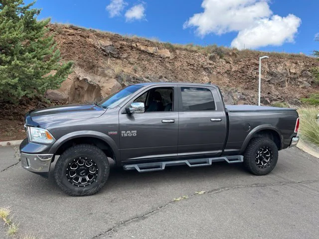 Used 2018 Granite Crystal Metallic Clearcoat Ram Laramie image 1
