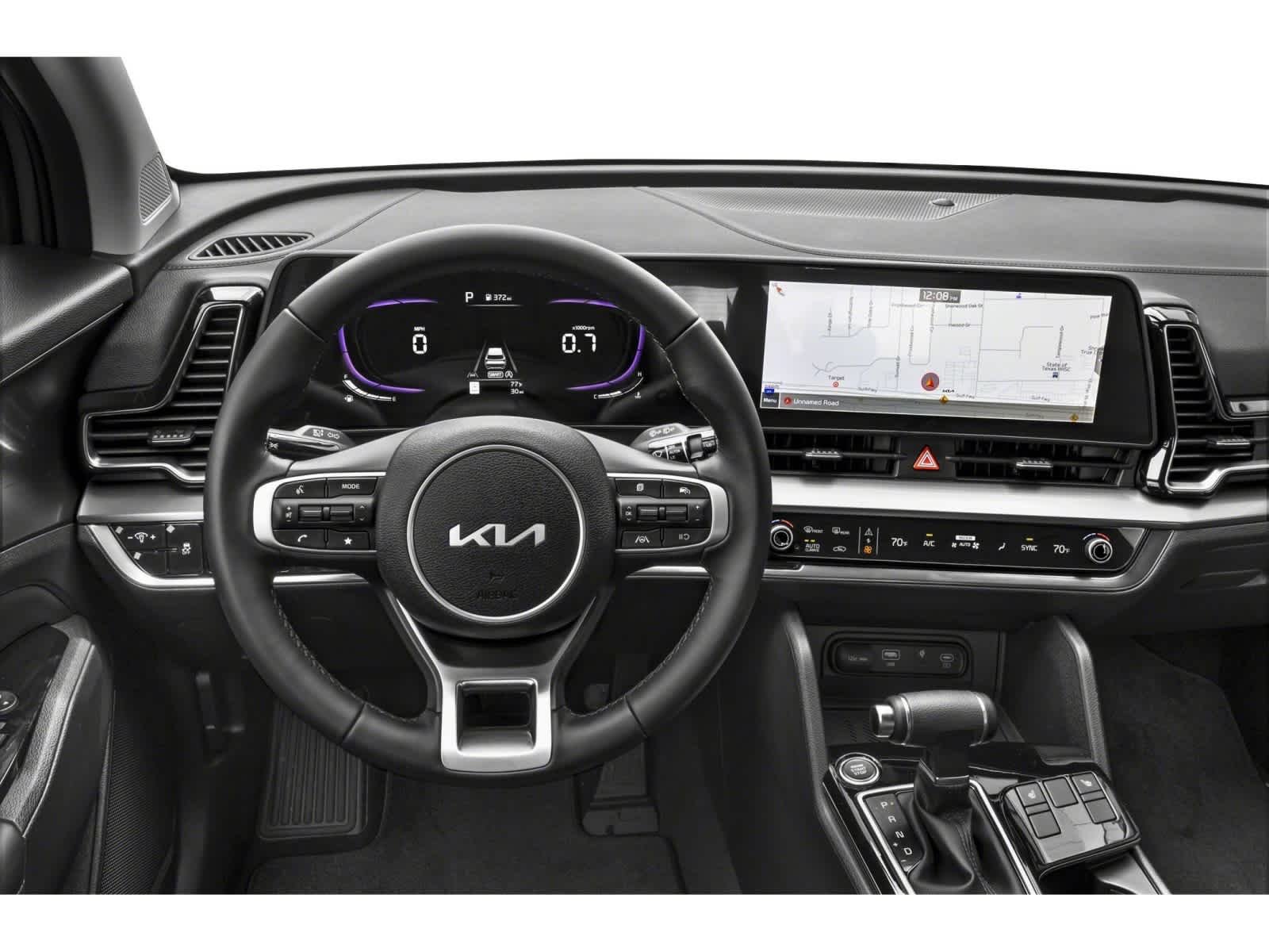 Used 2023 Sapphire Blue Kia EX image 4