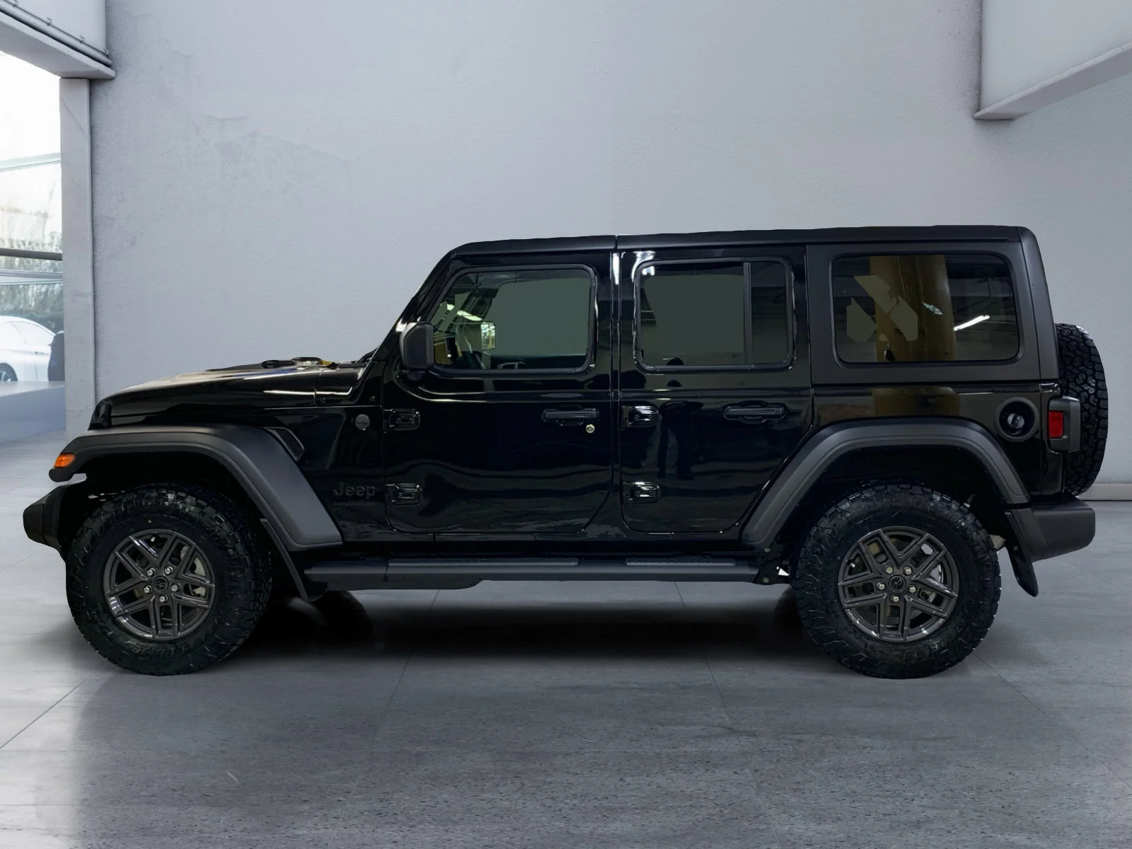 New 2026 Black Jeep Sport S image 2