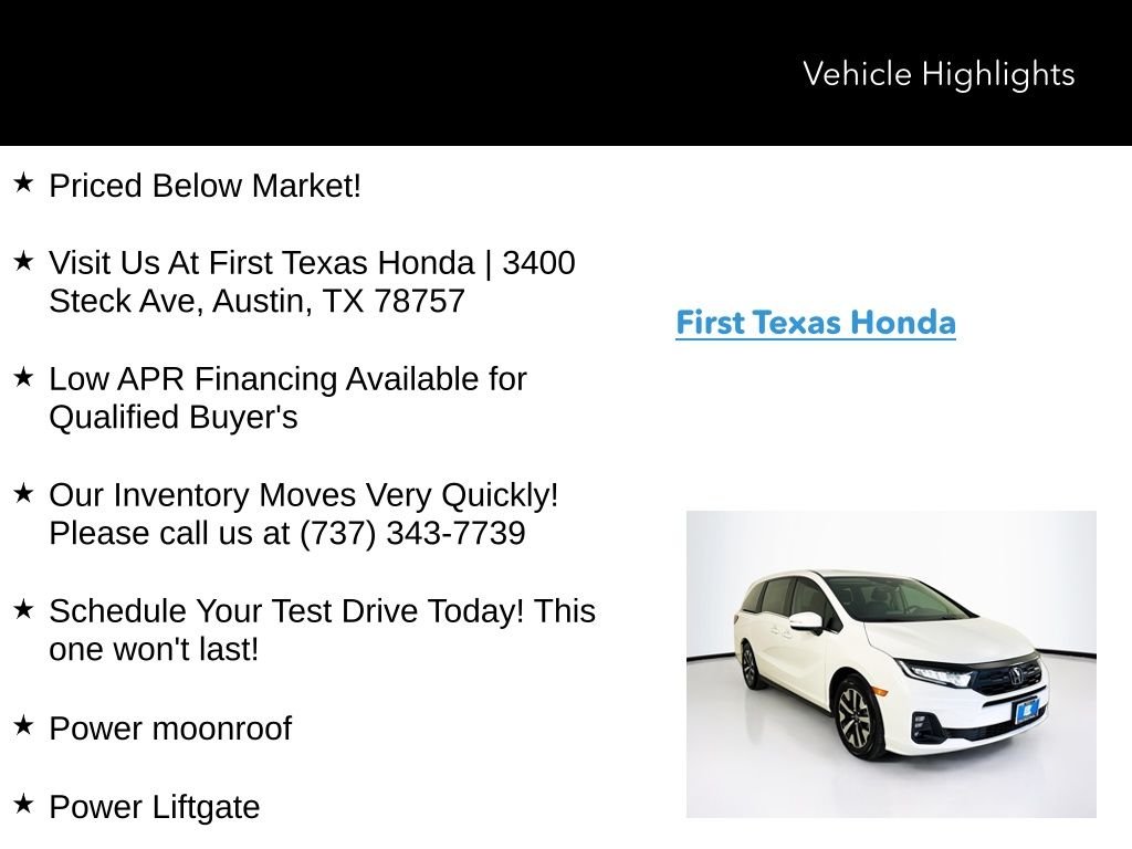 2026 Honda Odyssey EX-L - Photo 10