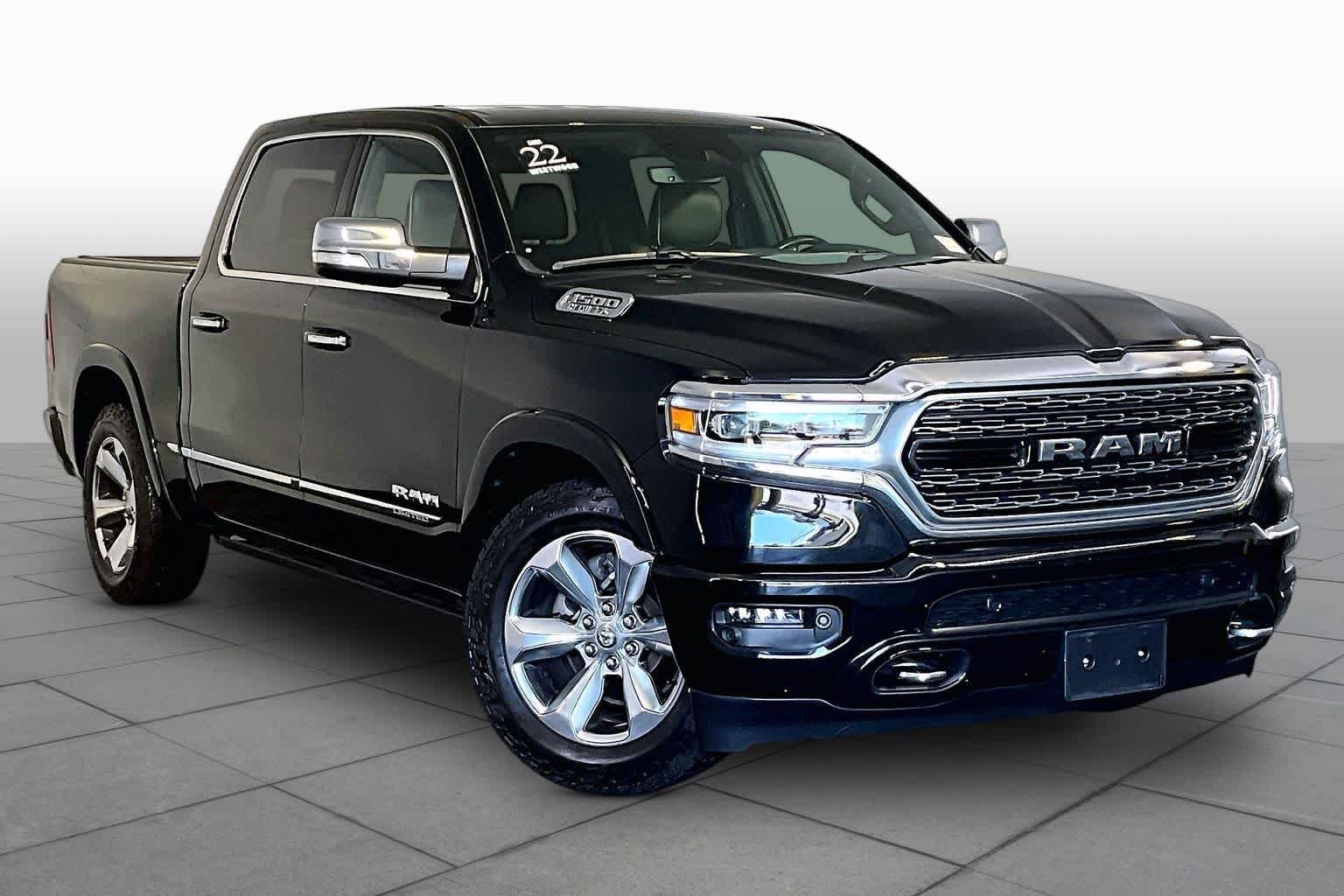Used 2022 Diamond Black Crystal P/C Ram Limited image 3