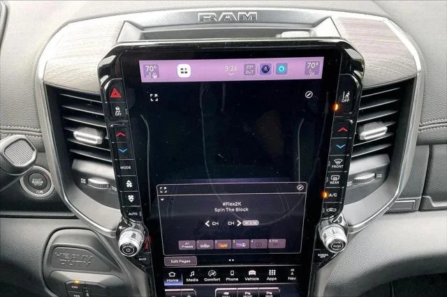 New 2026 Diamond Black Crystal Pearl-Coat Exterior Paint RAM LARAMIE image 18