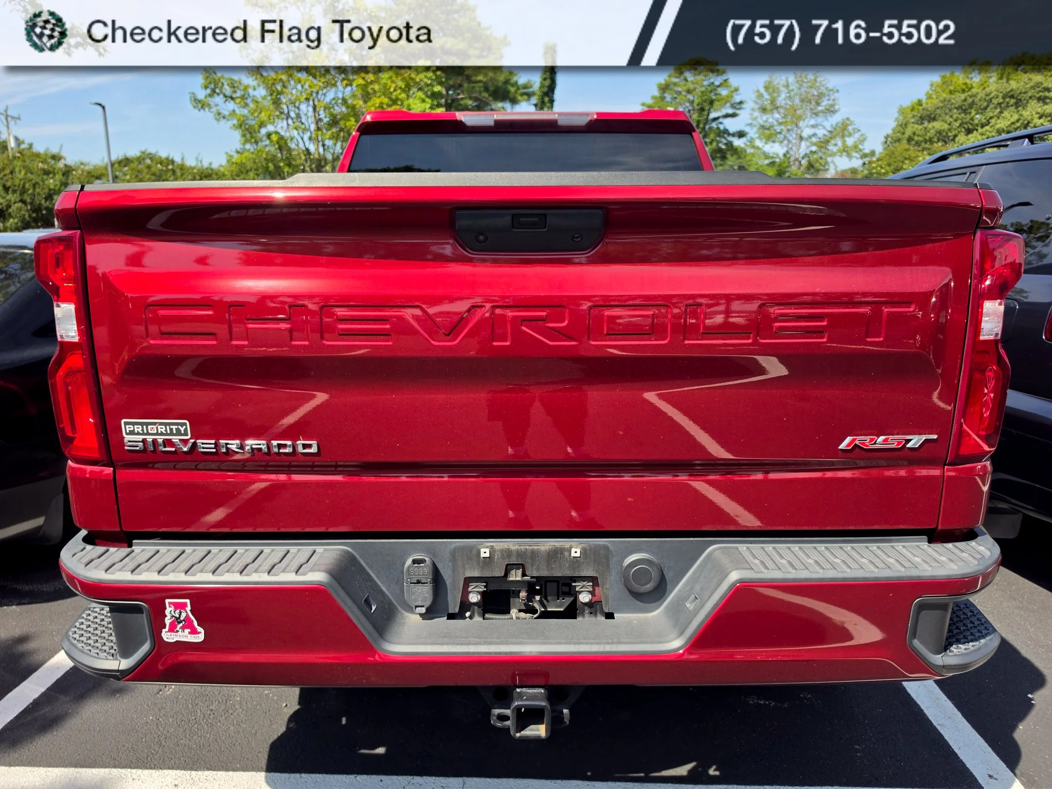 Used 2019 Cajun Red Tintcoat Chevrolet RST image 5