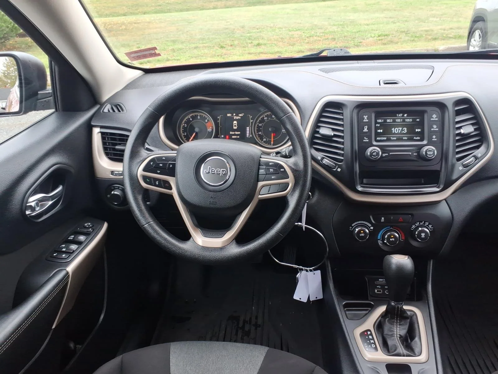 Used 2017 Deep Cherry Red Crystal Jeep Sport image 17