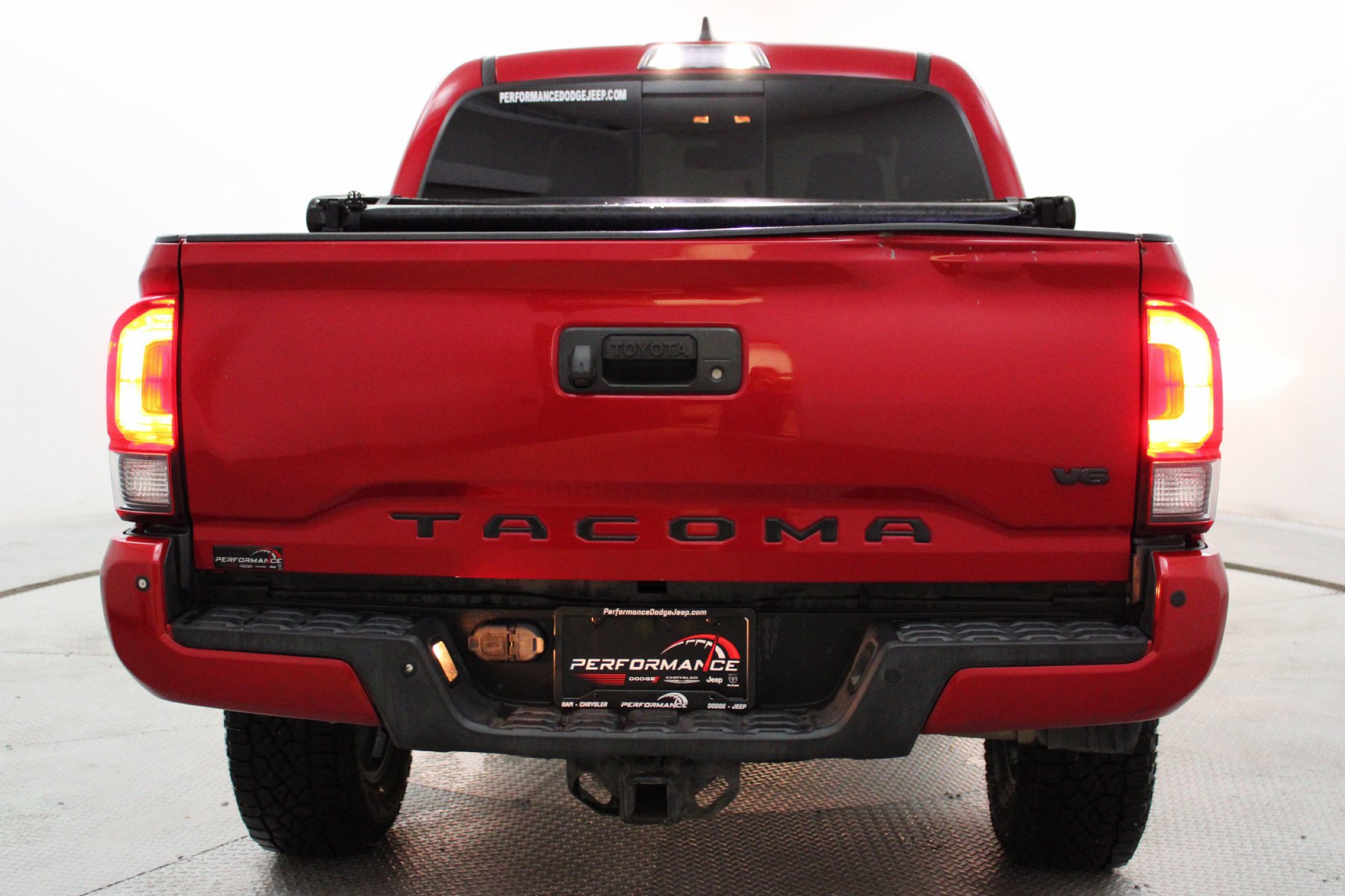 Used 2018 Barcelona Red Metallic Toyota TRD Sport Double Cab 5