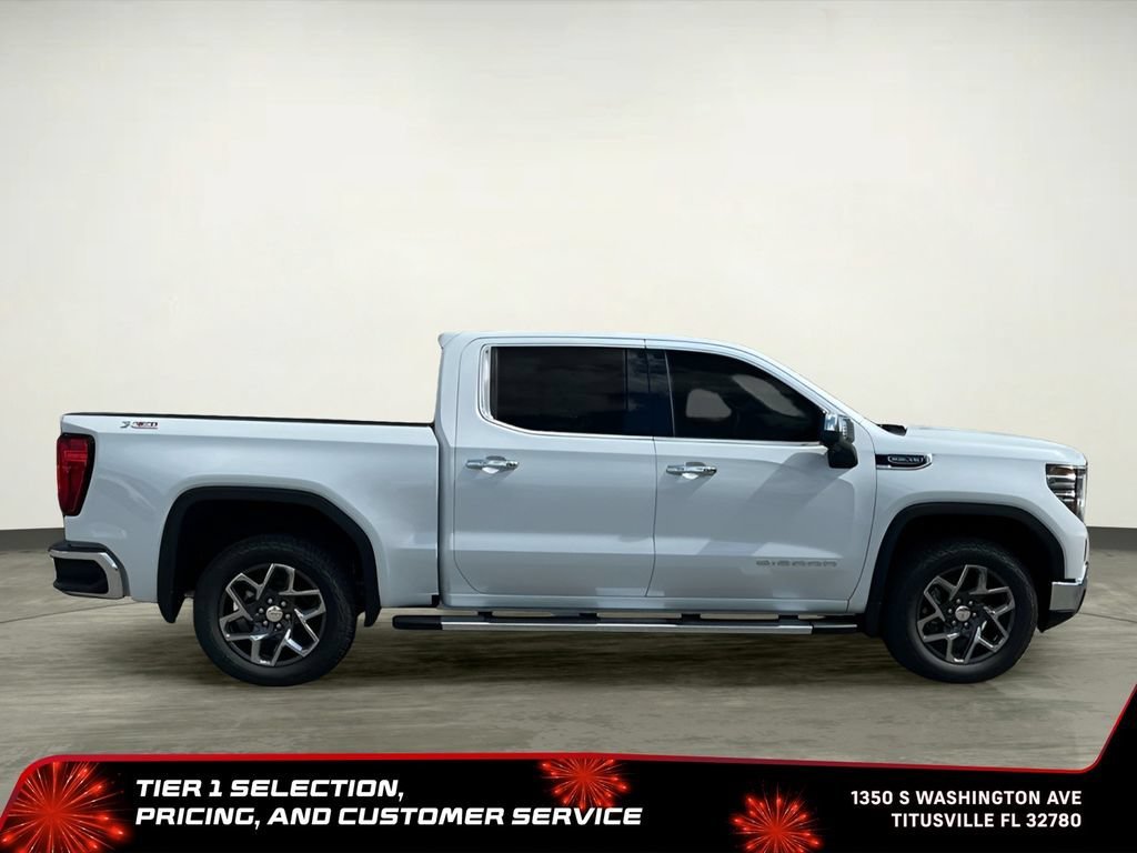 New 2026 Glacier White Tricoat GMC SLT image 11