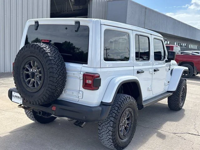 Used 2022 White Jeep Unlimited Rubicon 392 image 3