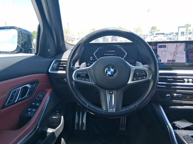Used 2023 Black BMW 330i image 9