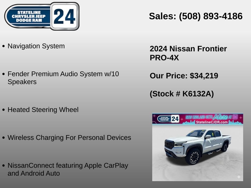 Used 2024 White Nissan PRO-4X image 5