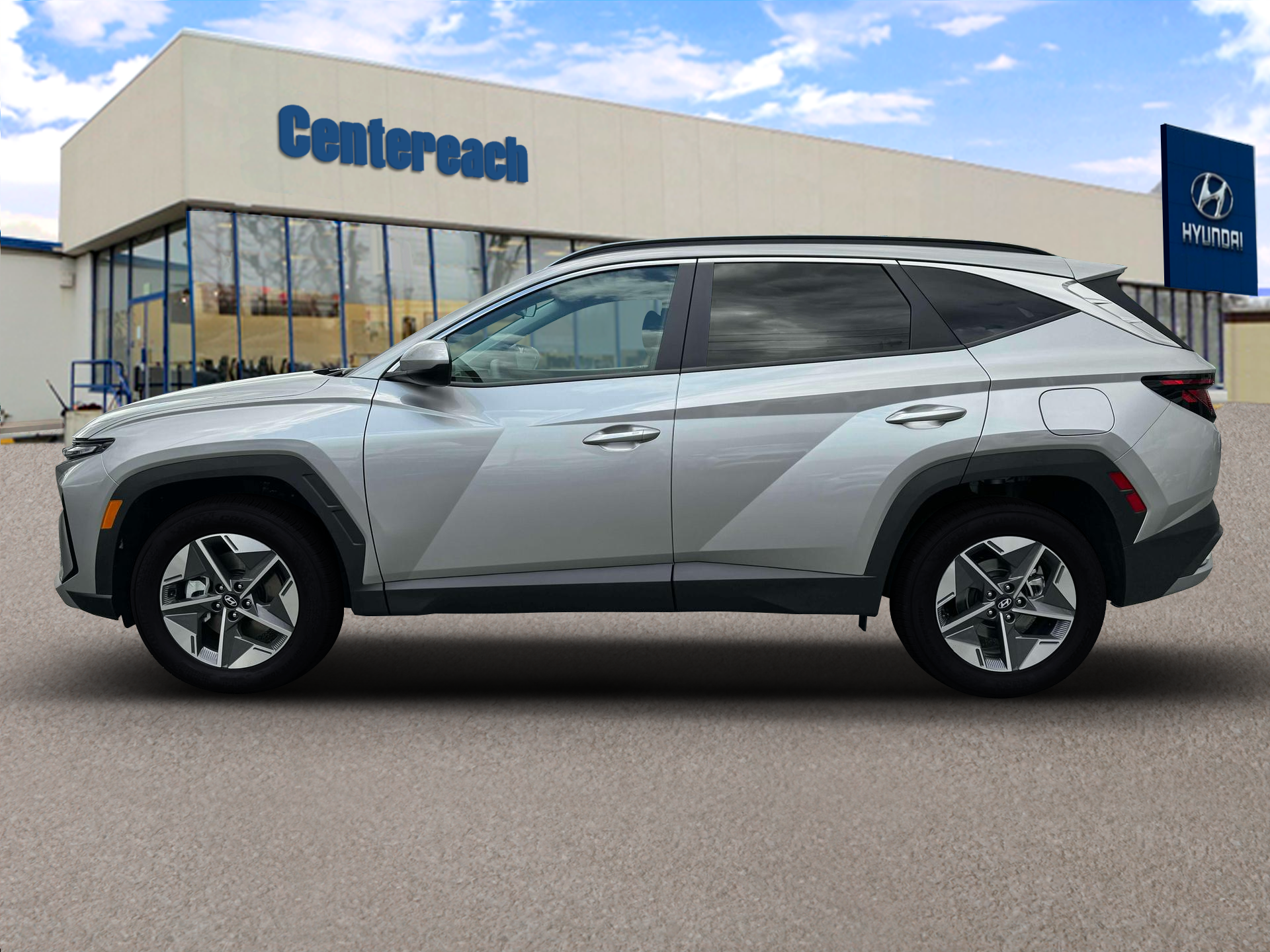 New 2026 Shimmering Silver Hyundai SEL Plus AWD image 3