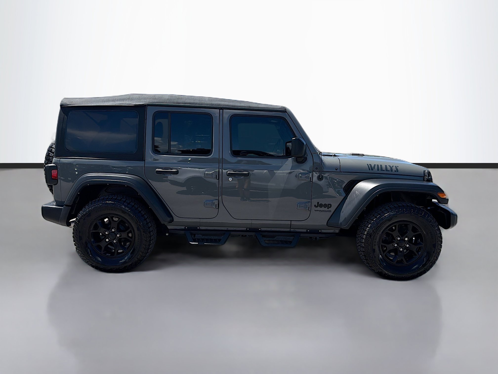 Used 2021 Sting-Gray Clearcoat Jeep Unlimited Willys Sport image 6