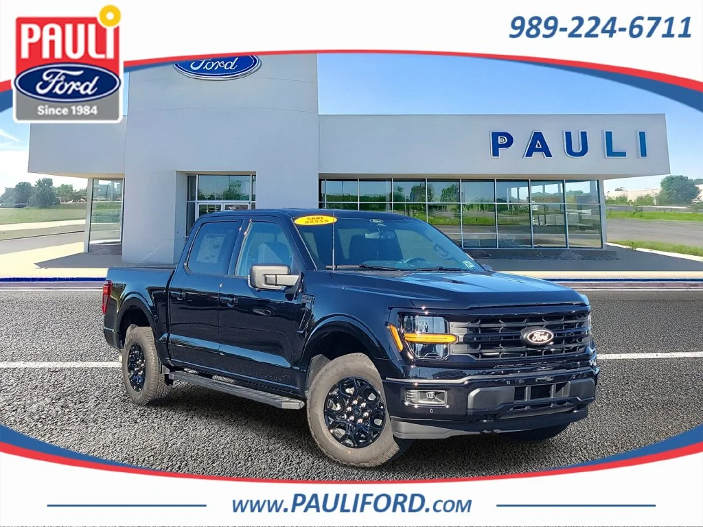 New 2026 Agate Black Metallic Ford XLT image 1