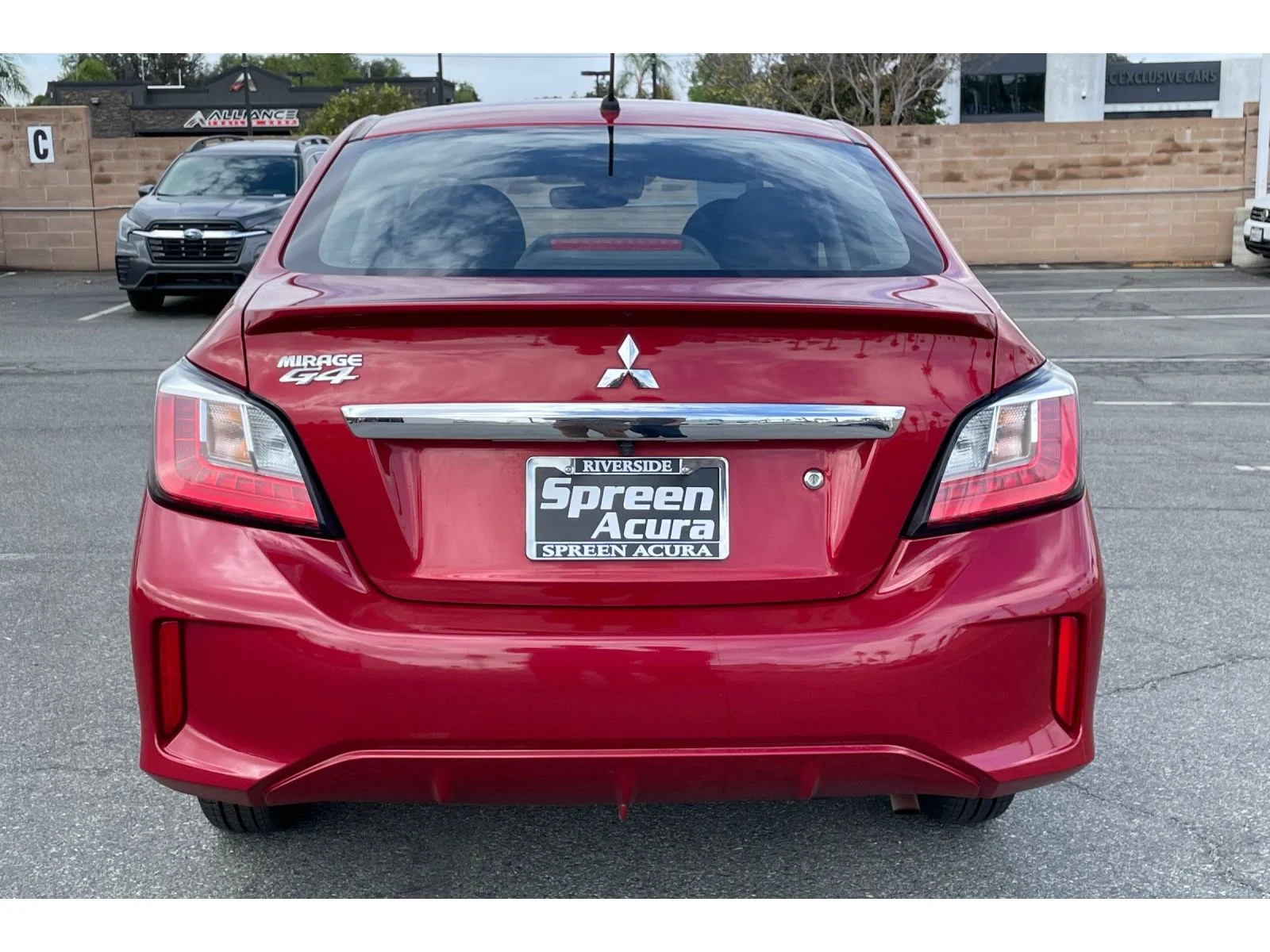 Used 2023 Infrared Metallic w/Black Roof Mitsubishi Black Edition image 4