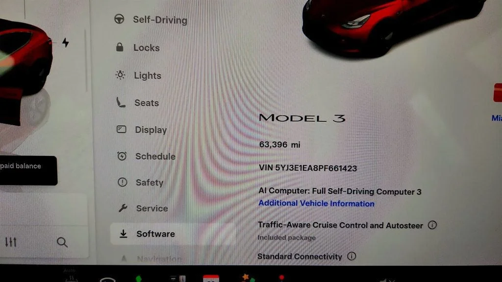 Used 2023 Midnight Silver Metallic Tesla RWD image 14