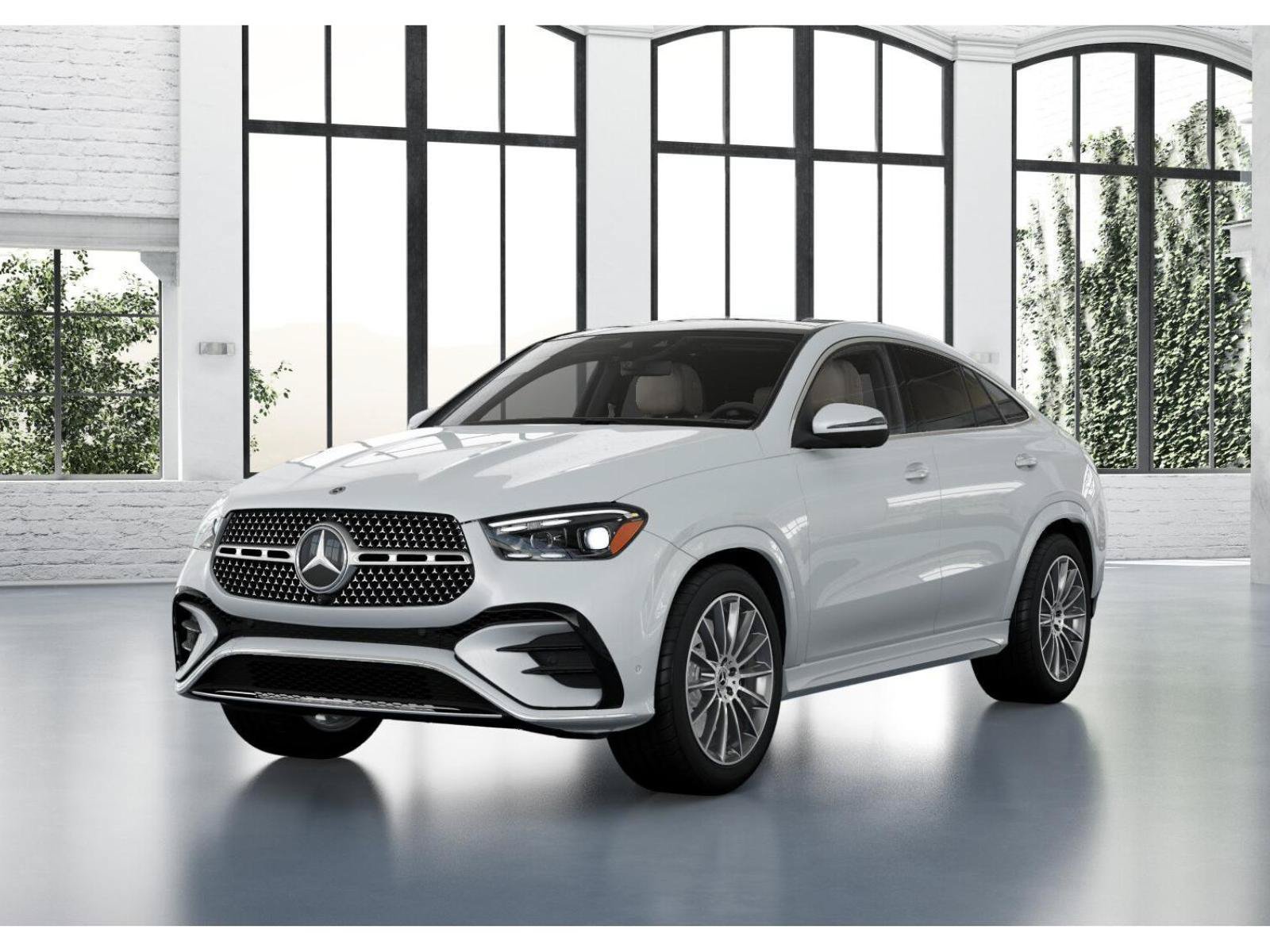 New 2026 MANUFAKTUR Moonlight White Metallic Mercedes-Benz GLE 450 Coupe image 40