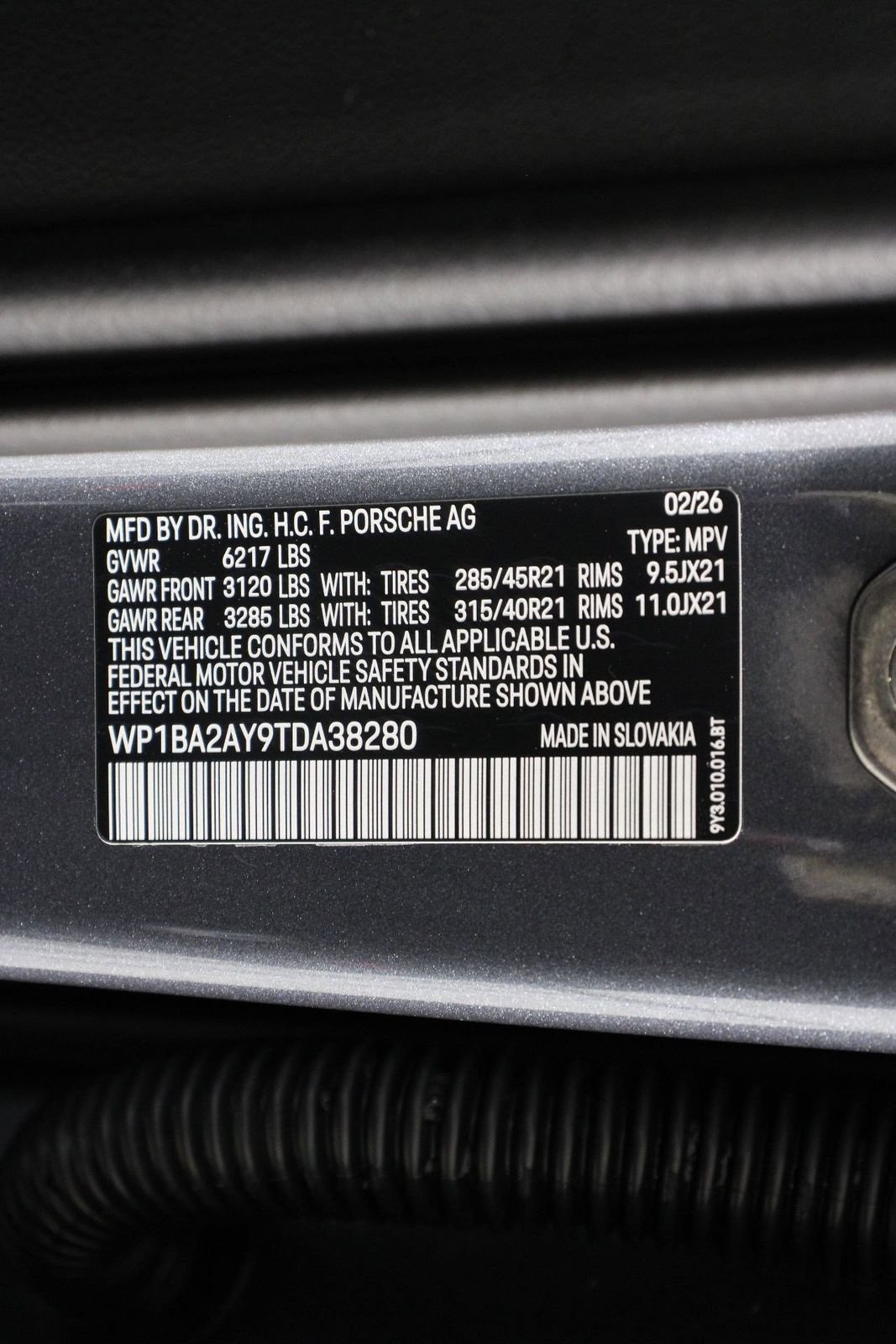 New 2026 Platinum Silver Metallic Porsche  image 24