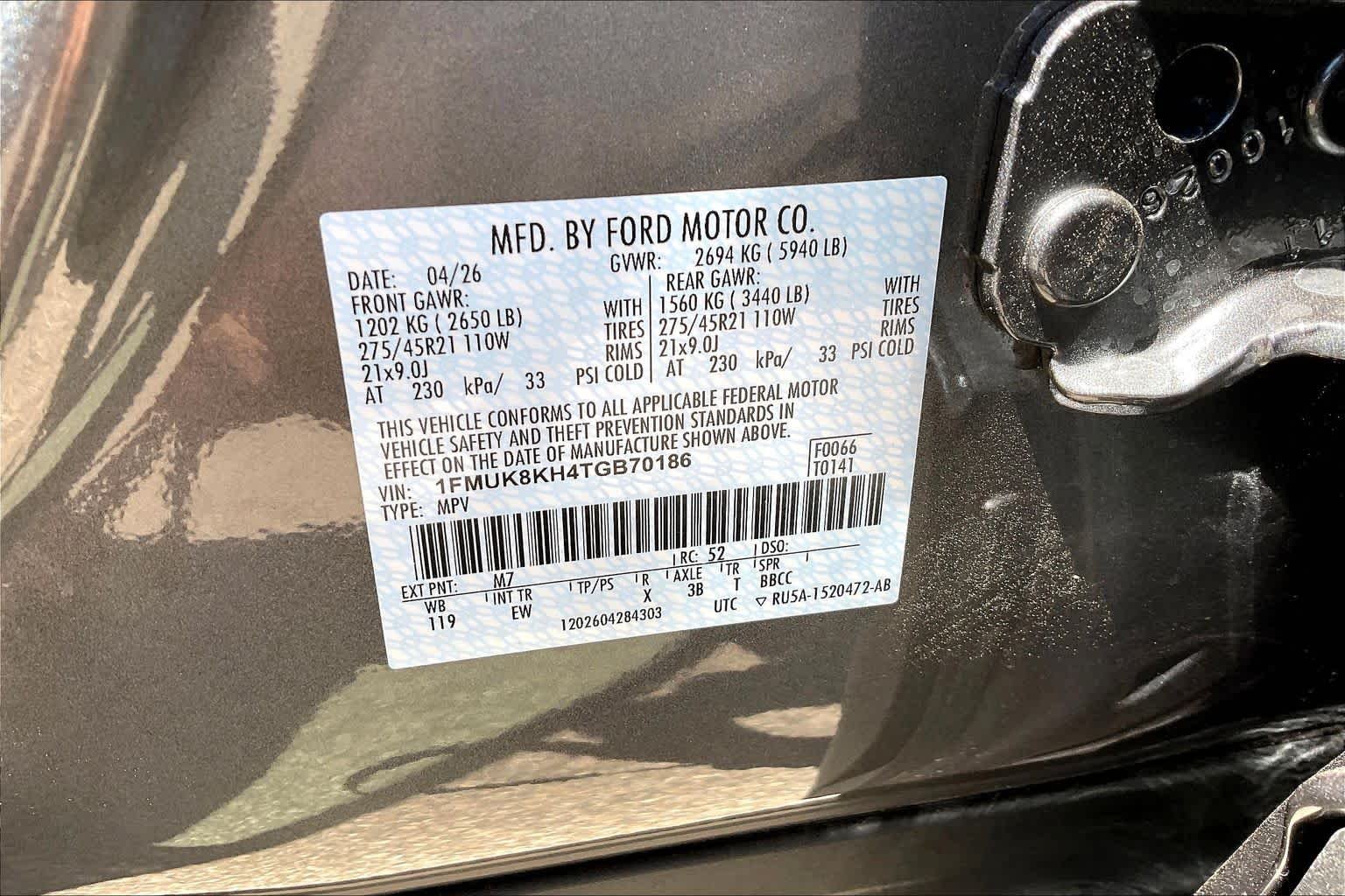 New 2026 Carbonized Gray Metallic Ford ST-Line image 21