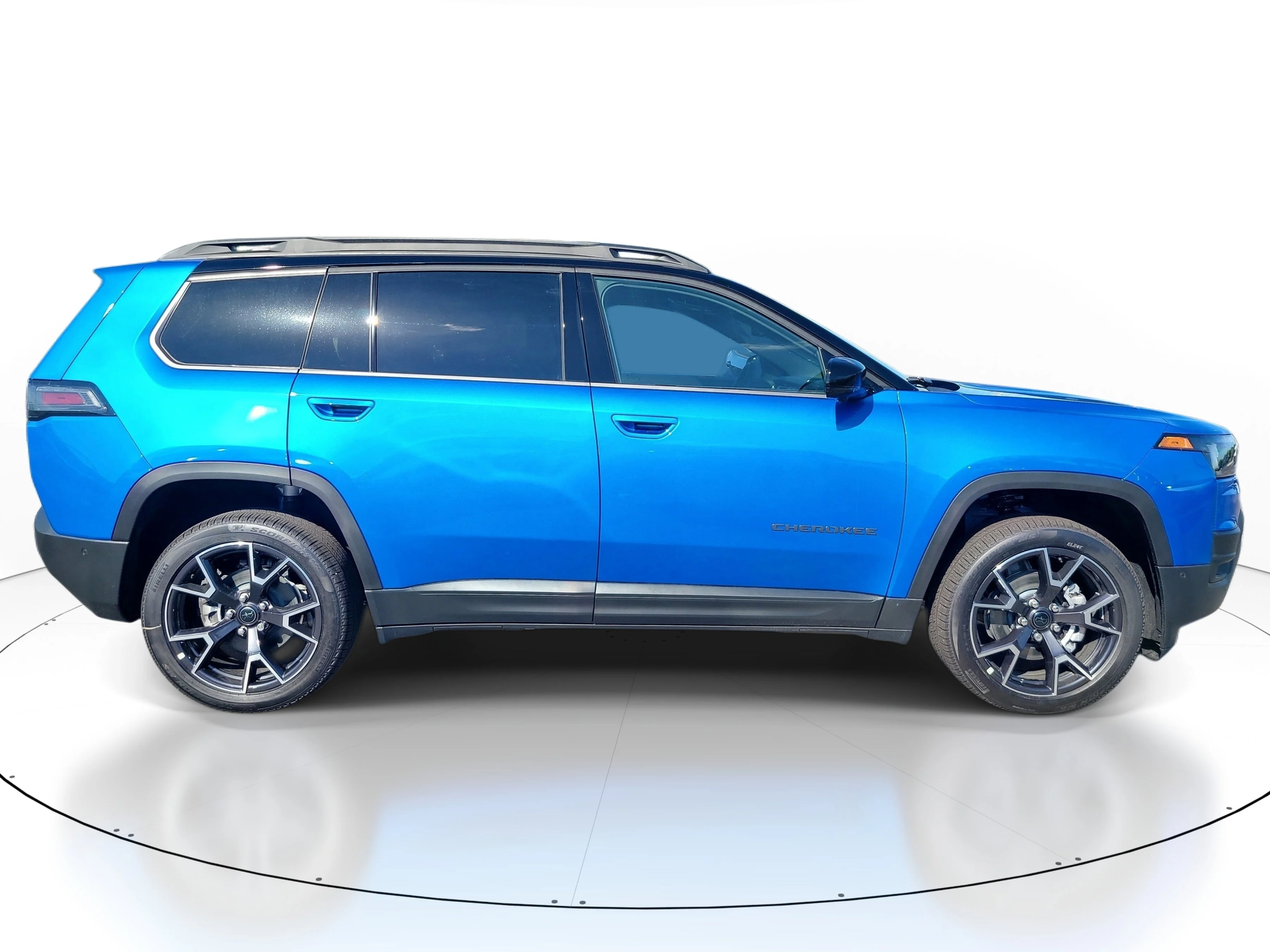 New 2026 Hydro Blue Pearlcoat Jeep Overland image 5