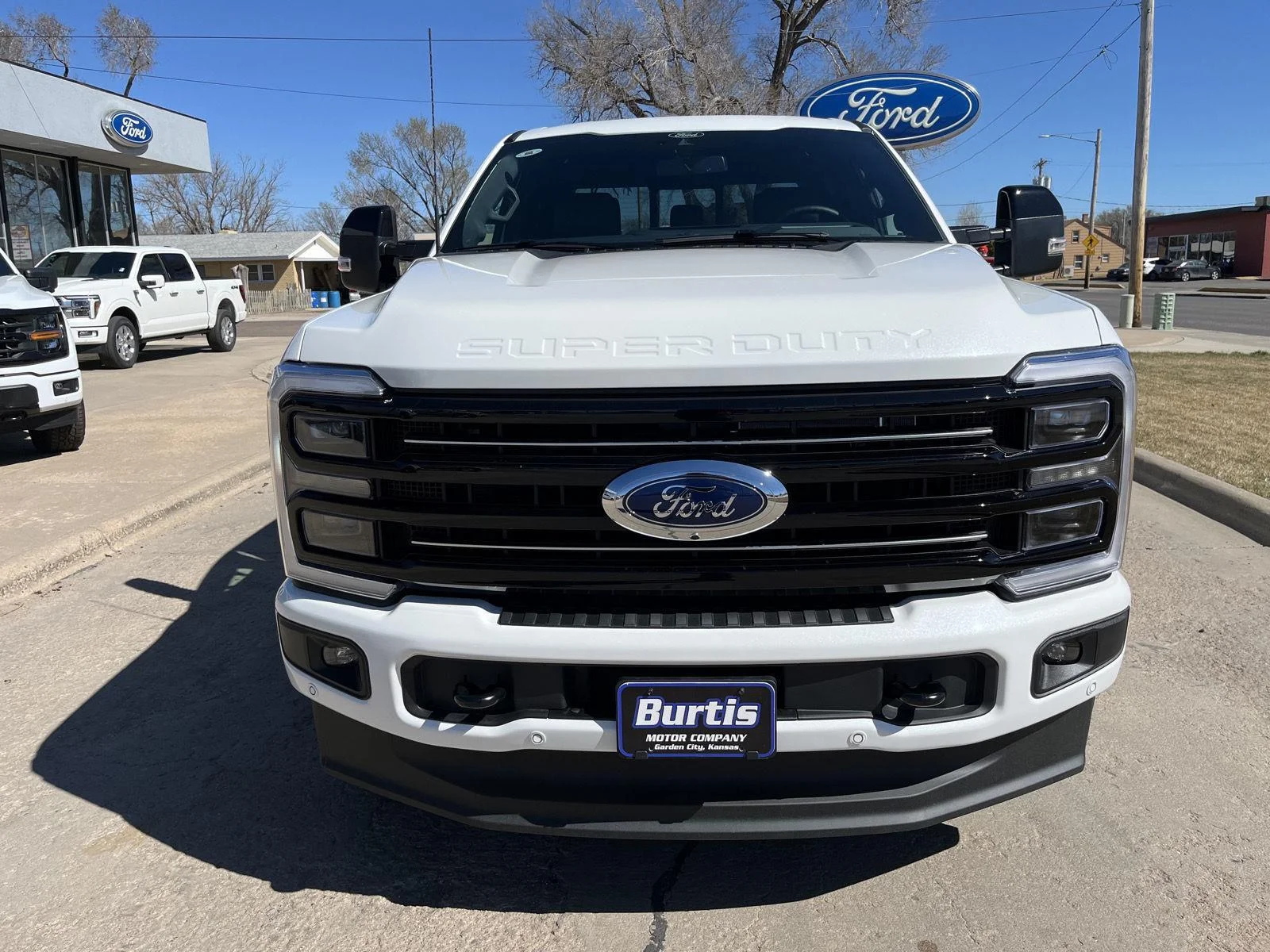 New 2026 Star White Metallic Tri-Coat Ford F-250® Platinum® image 3