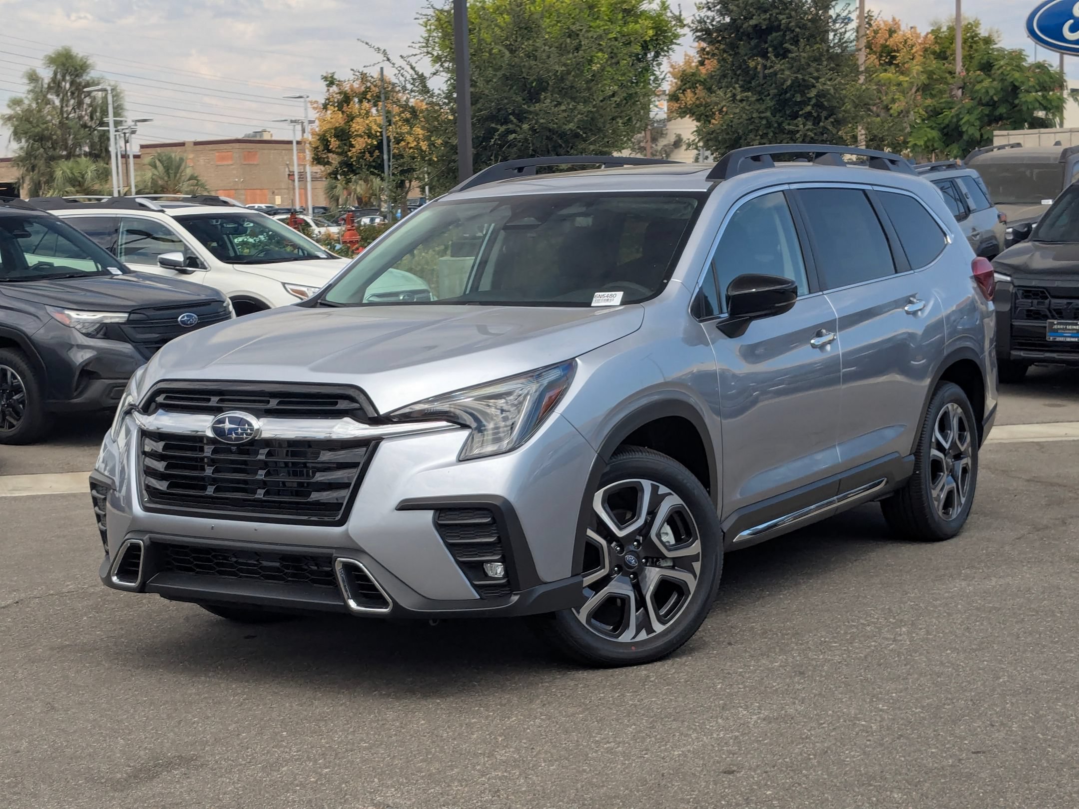 New 2026 ICE SILVER METALLIC Subaru Touring 7-Passenger image 1