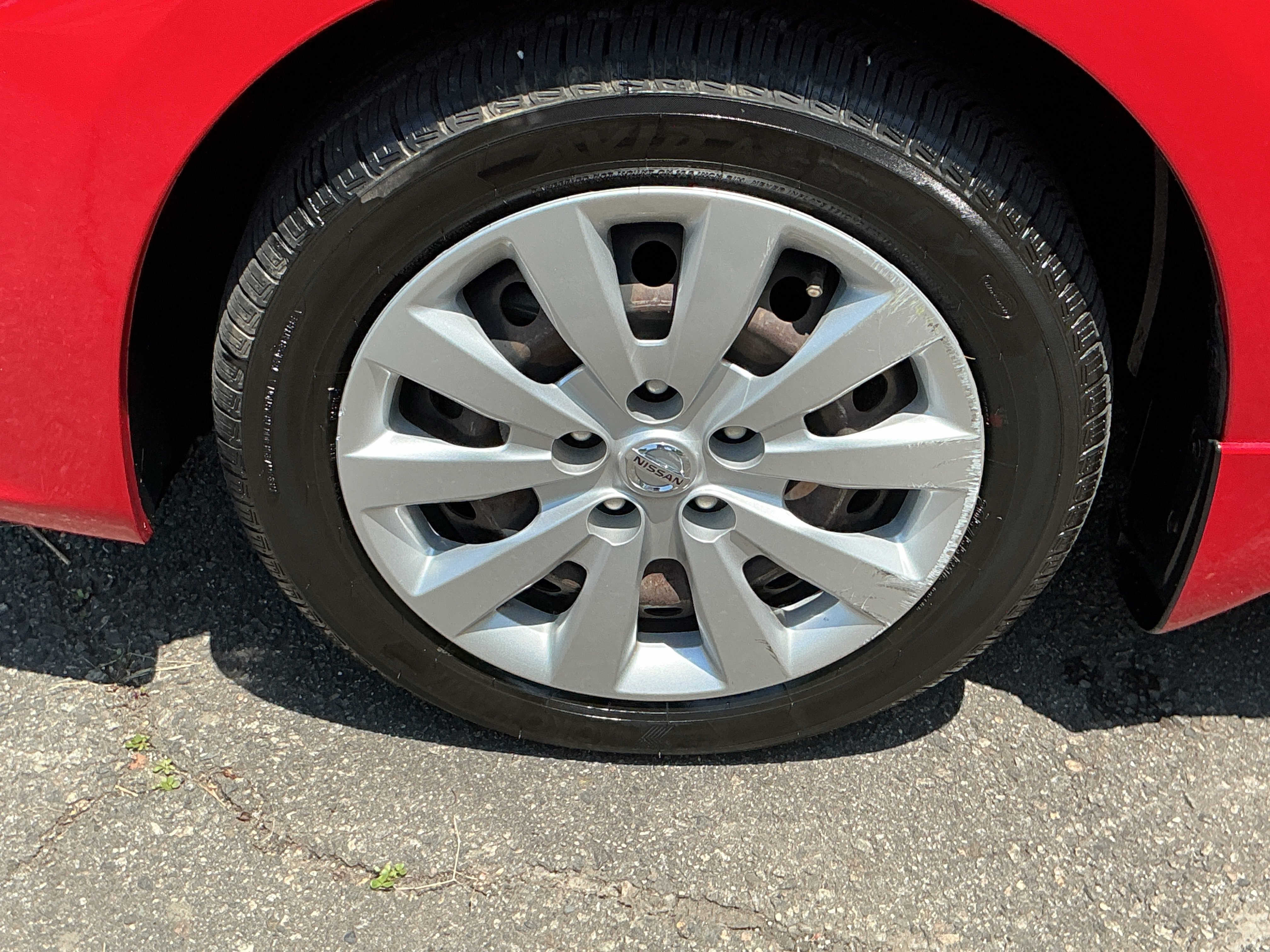 Used 2017 Red Alert Nissan SV image 10