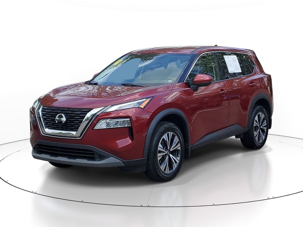 Used 2021 Scarlet Ember Tintcoat Nissan SV image 2