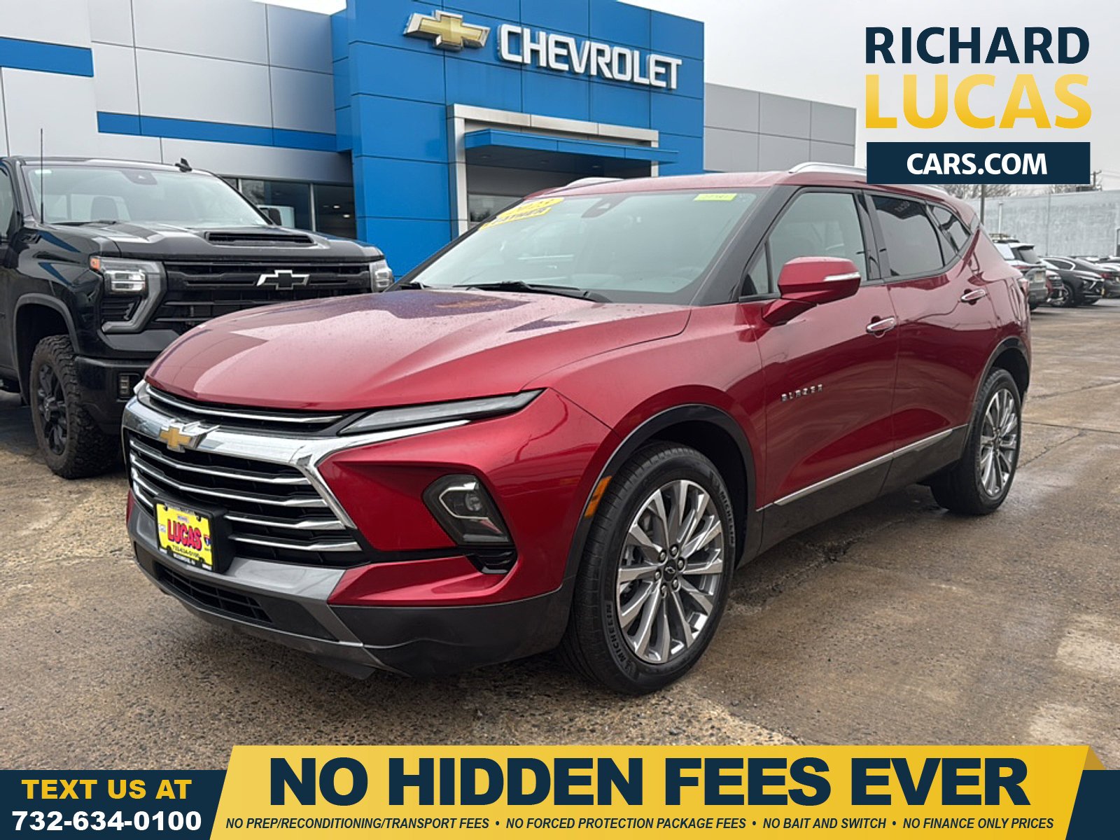 Radiant Red Tintcoat 2023 Chevrolet Blazer Premier AWD SUV / Crossover All-Wheel Drive