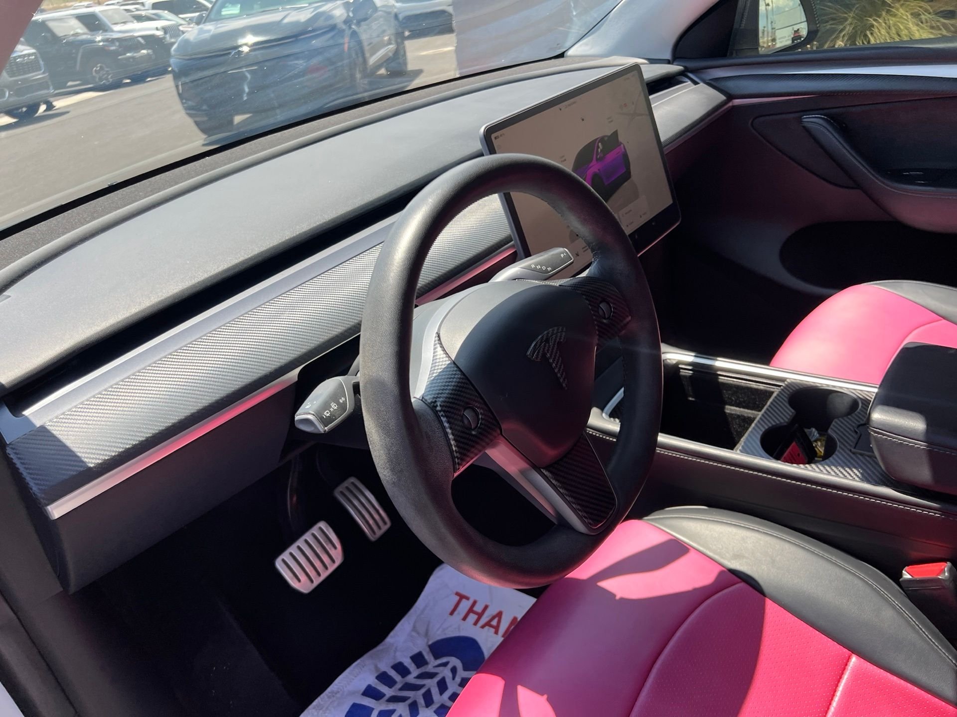 Used 2022 White Tesla Performance image 31