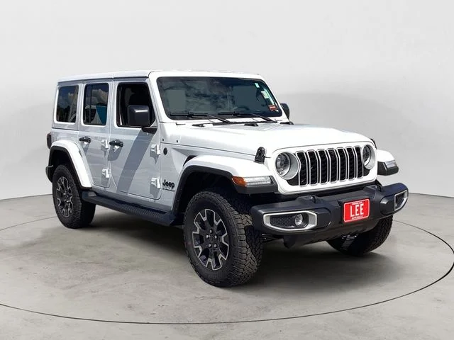 New 2026 Bright White Jeep 4-DOOR SAHARA image 8